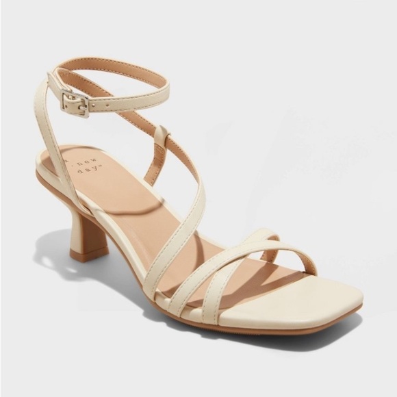 Women's Irena Strappy Heels - A New Day™
Cream new - Picture 1 of 6